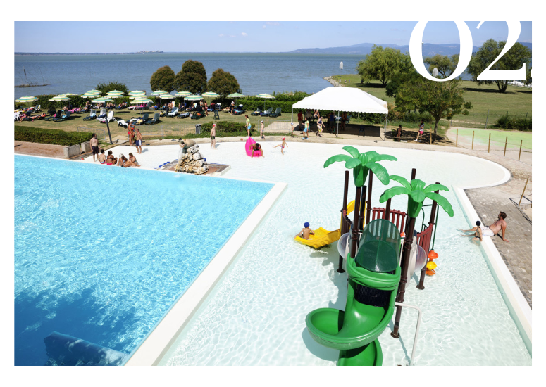 Home 2 - Lago Trasimeno Camping Village Polvese Piscina