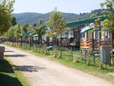 MobilHome Space Polvese Camping iniziale